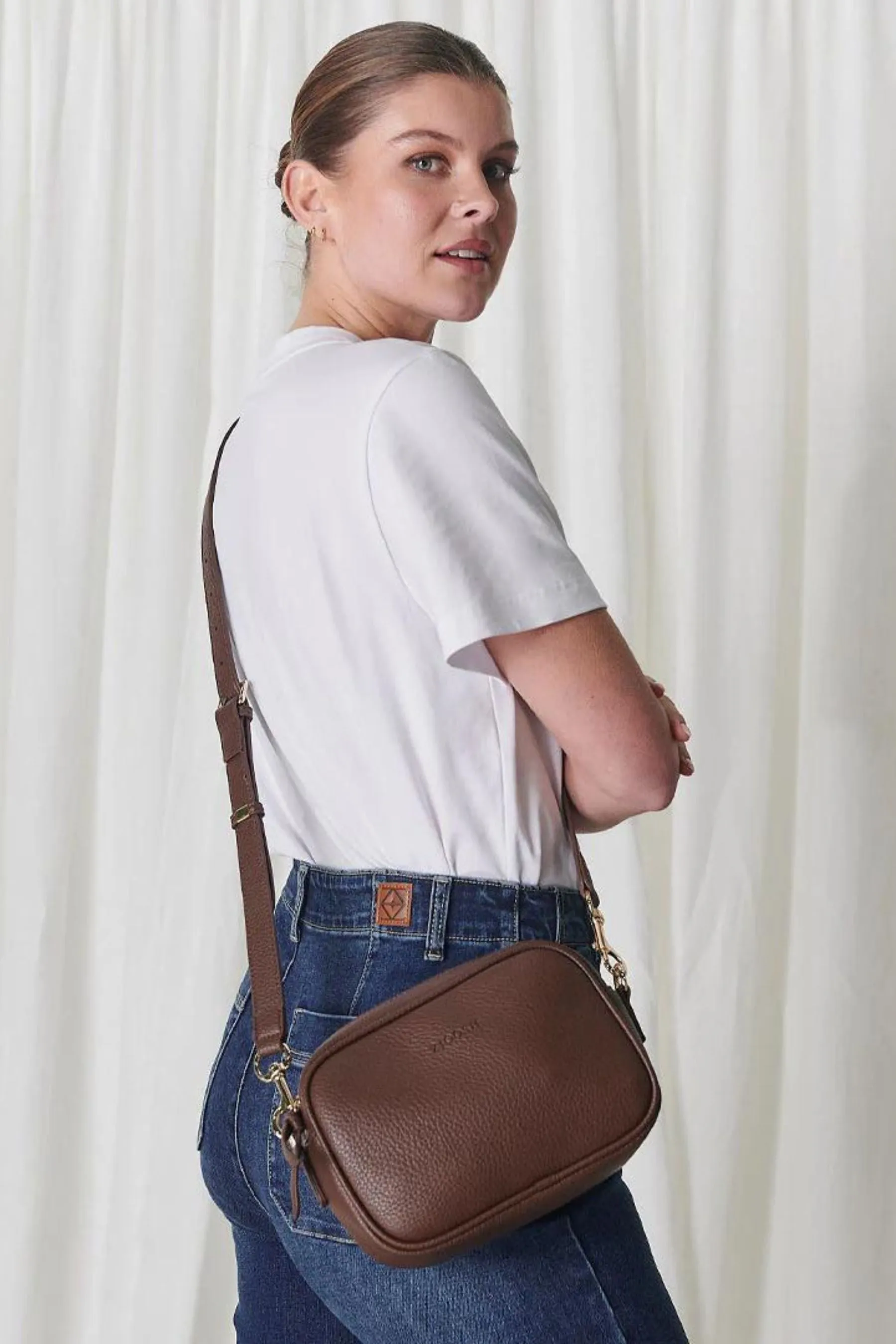 Ruby Cross Body Bag | Chocolate