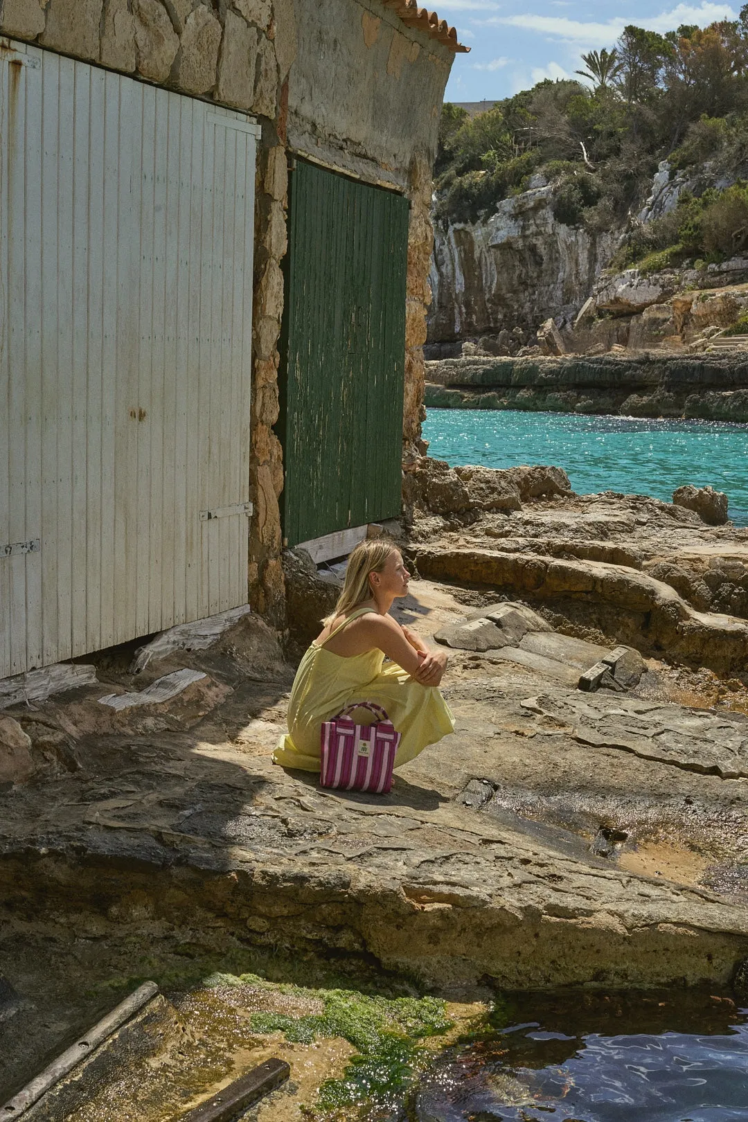 Sakura Beach Mini Handbag