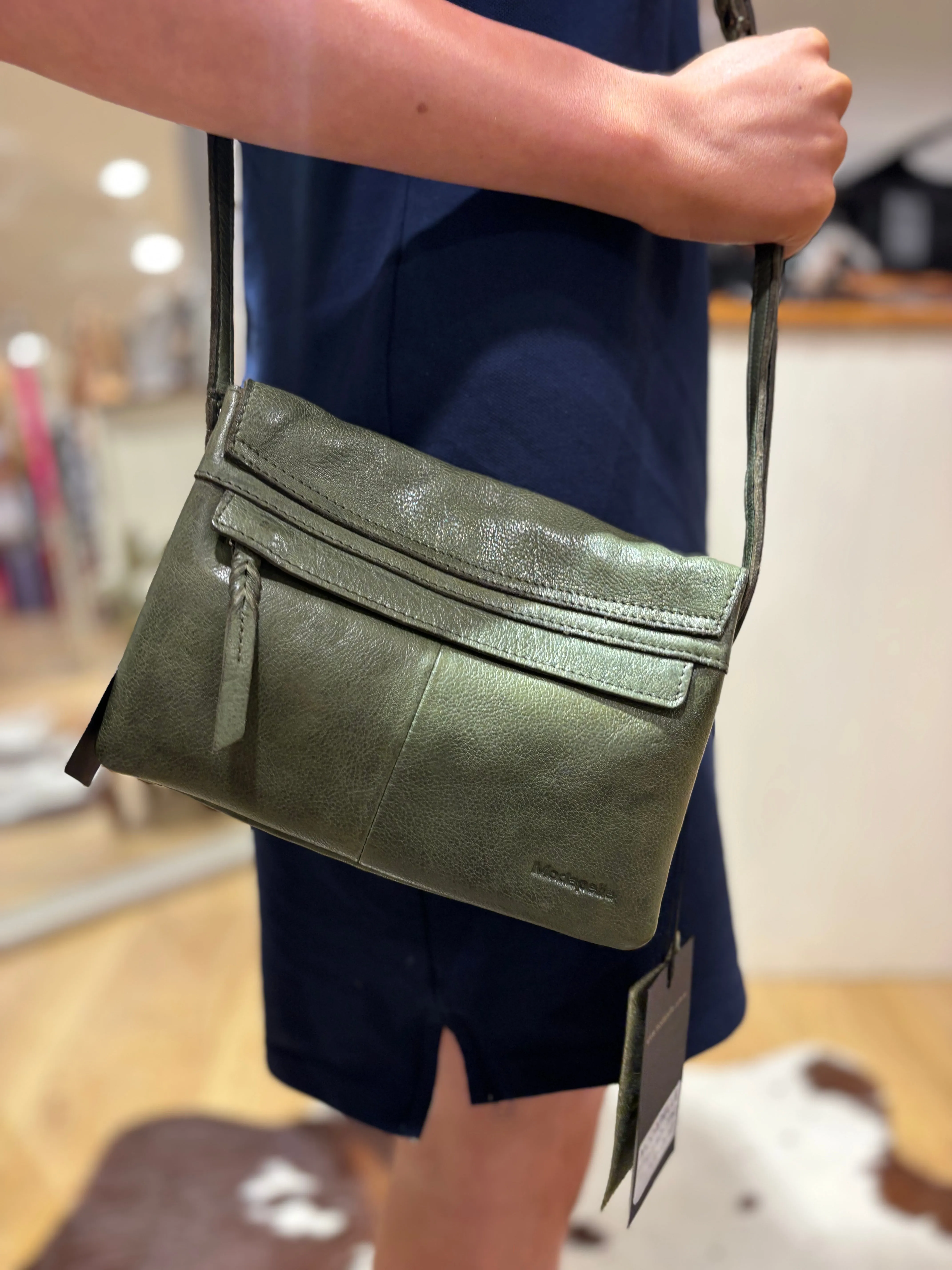 The Jorja Leather Crossbody #Jorja