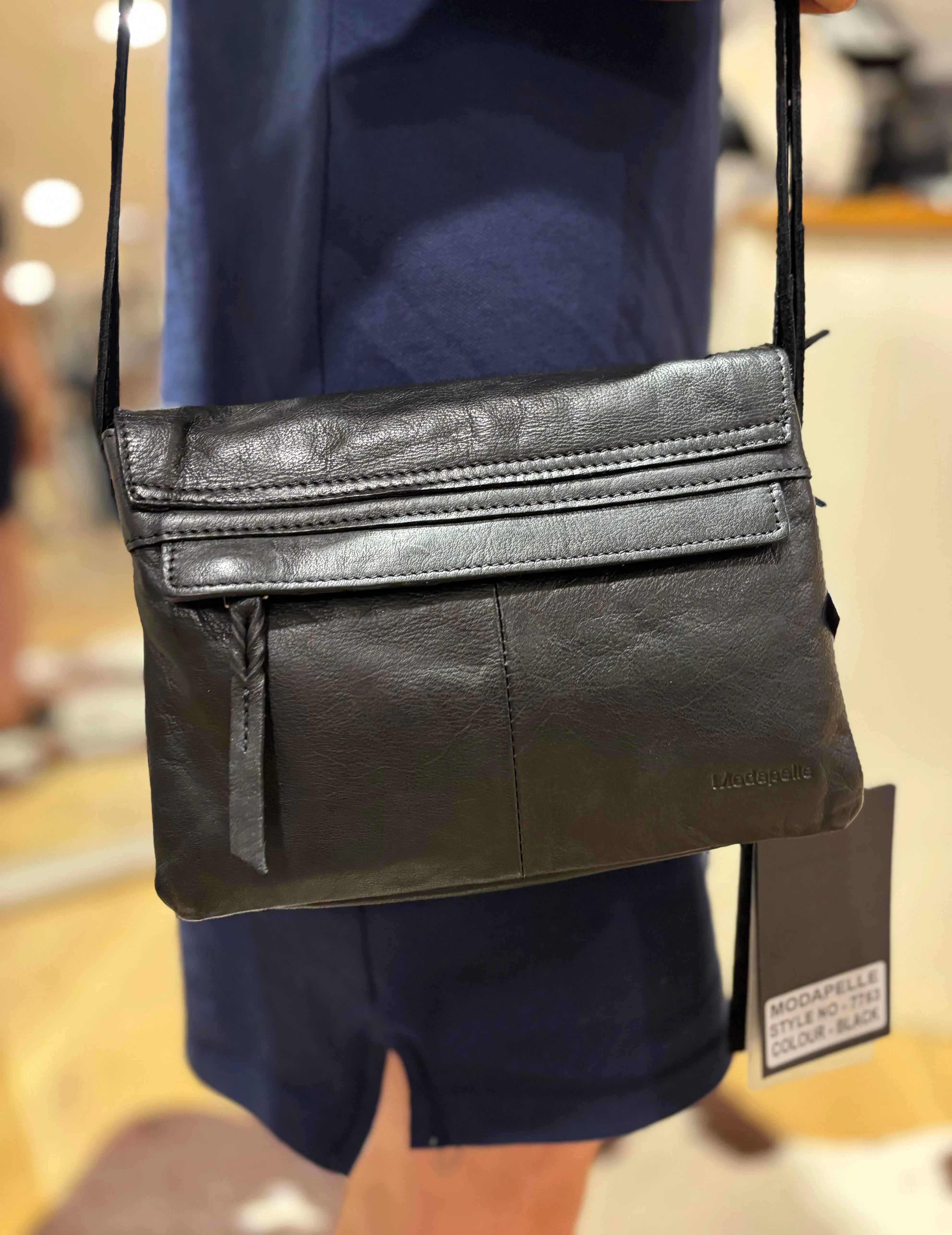 The Jorja Leather Crossbody #Jorja