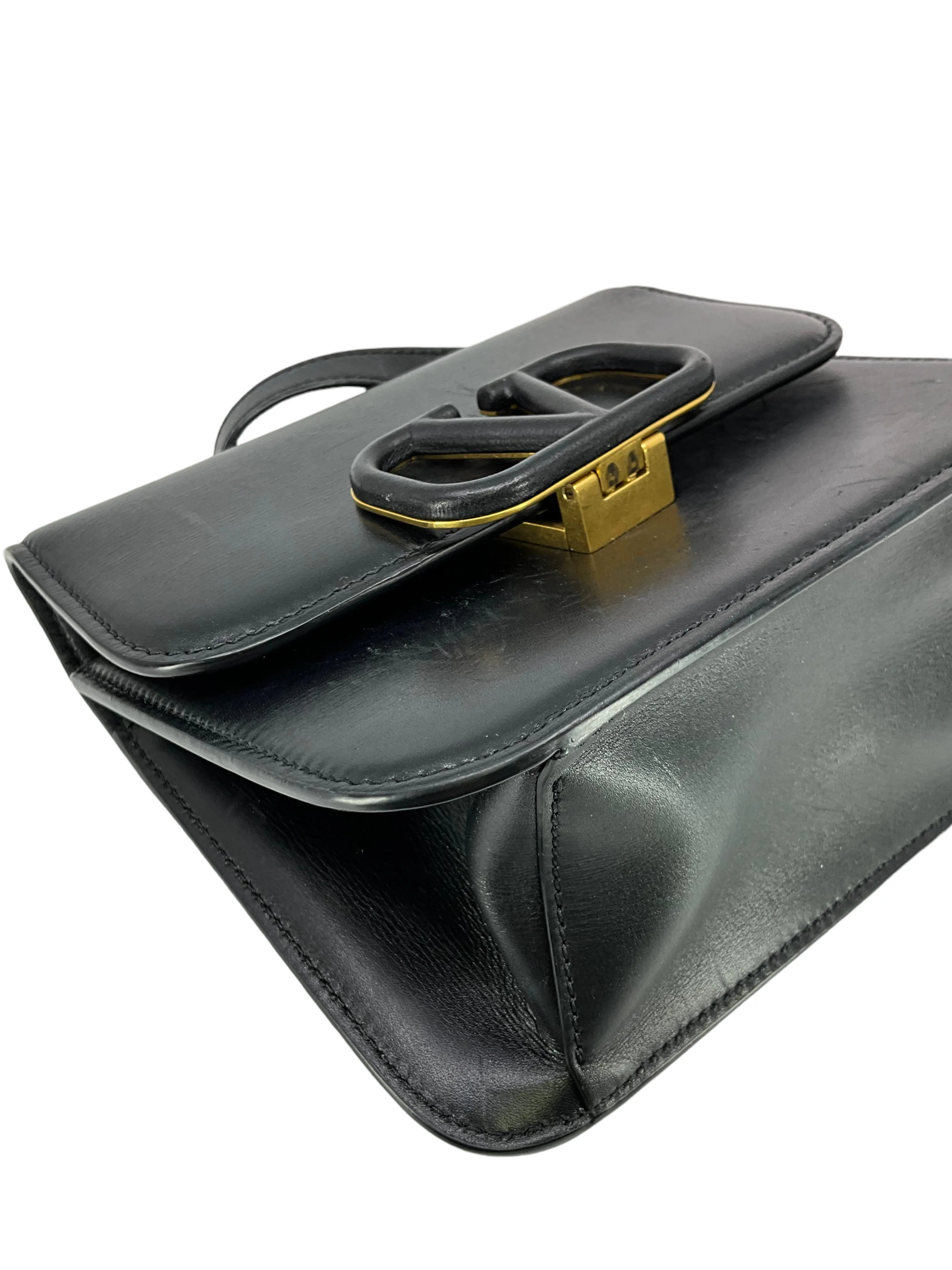 VALENTINO Calfskin Leather VSLING Small Shoulder Bag