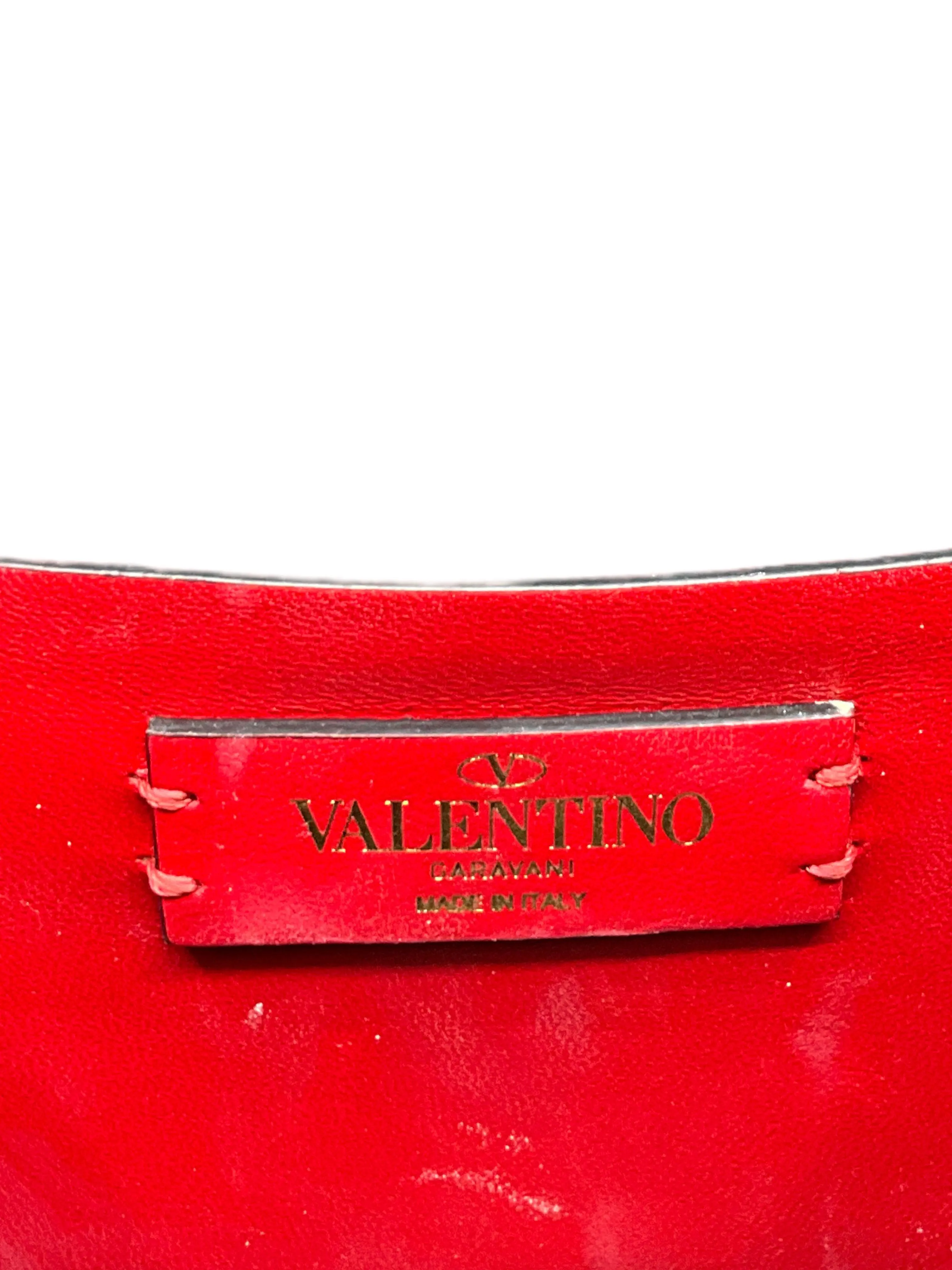 VALENTINO Calfskin Leather VSLING Small Shoulder Bag