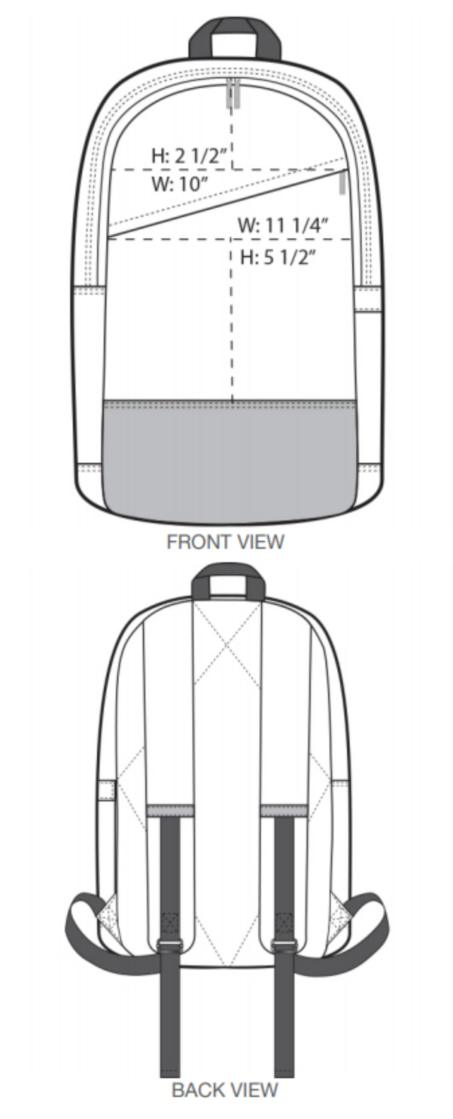 Weekender Cotton Canvas Backpack
