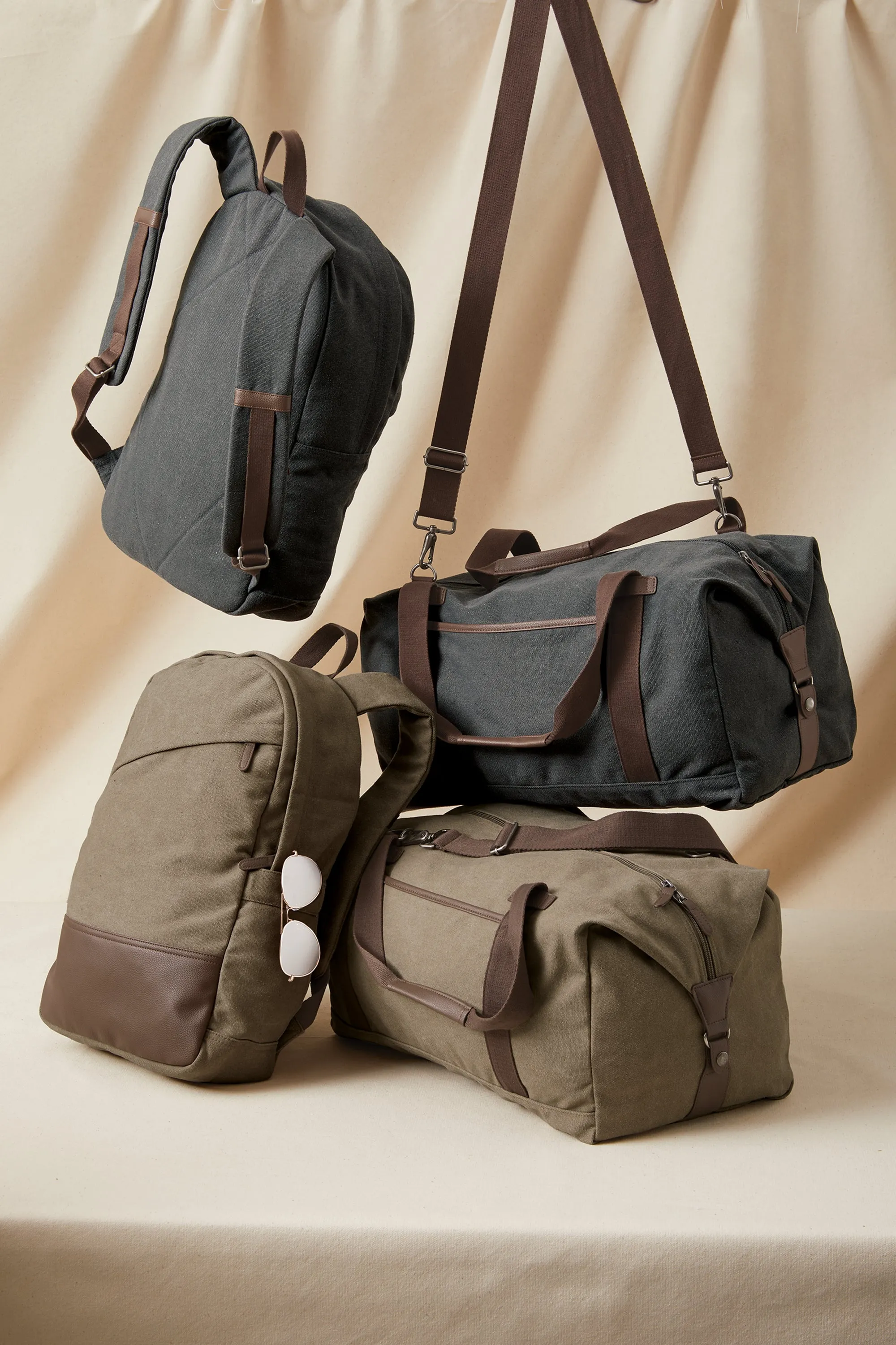 Weekender Cotton Canvas Backpack