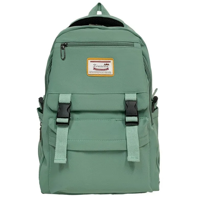 Wenkouban Candy Colors Large Capacity High Quality Backpack Nylon Backpacks For School Teenagers Girls  Laptop Work School Laptop Mochilas