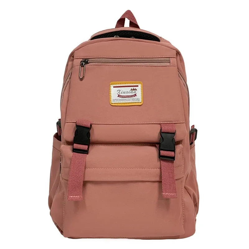 Wenkouban Candy Colors Large Capacity High Quality Backpack Nylon Backpacks For School Teenagers Girls  Laptop Work School Laptop Mochilas