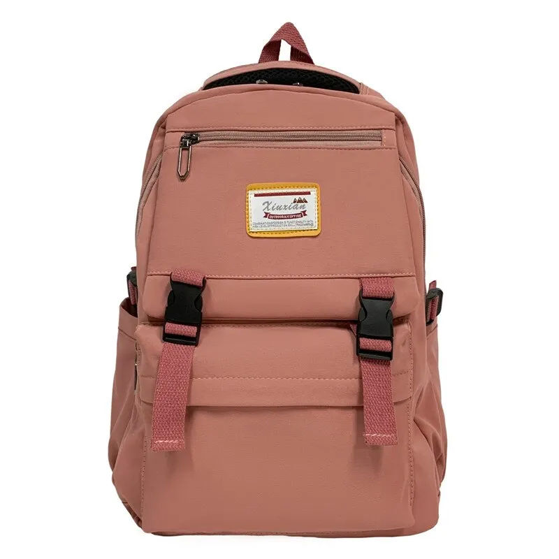 Wenkouban Candy Colors Large Capacity High Quality Backpack Nylon Backpacks For School Teenagers Girls  Laptop Work School Laptop Mochilas