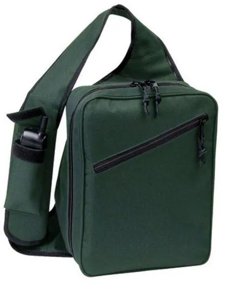 Zippered Sling Body Bag Backpack Rucksack School Work Travel 9-3/4inch x12-3/4inch